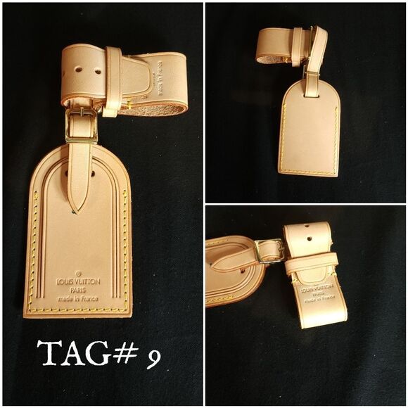 Authentic Louis Vuitton Luggage Tag & Poignant - NEW - Picture 12 of 16